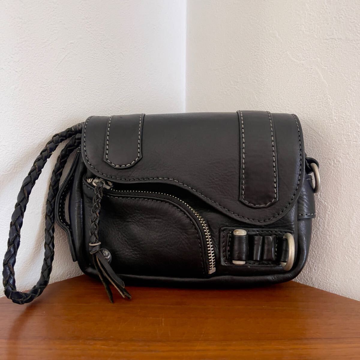 新品】KETO ウエストポーチ ボディバッグ ケト コンチョ 新品】KETO ウエストポーチ ボディバッグ ケト コンチョ