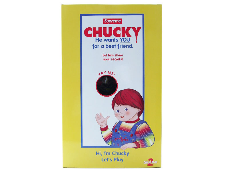  новый товар Supreme Chucky Doll коричневый  ключ кукла мягкая игрушка кукла Child's Play детский Play 