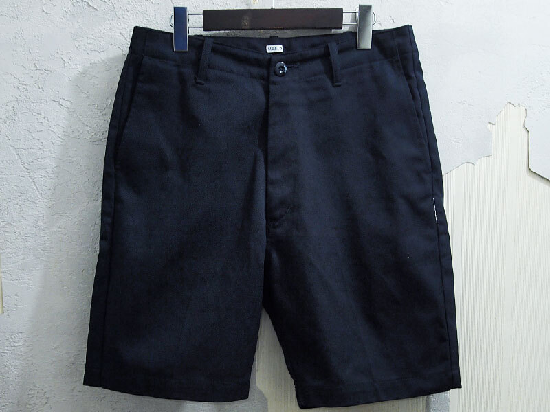 美品 SEQUEL CHINO SHORTS TYPE-S ショーツ ショートパンツ NAVY M シークエル F