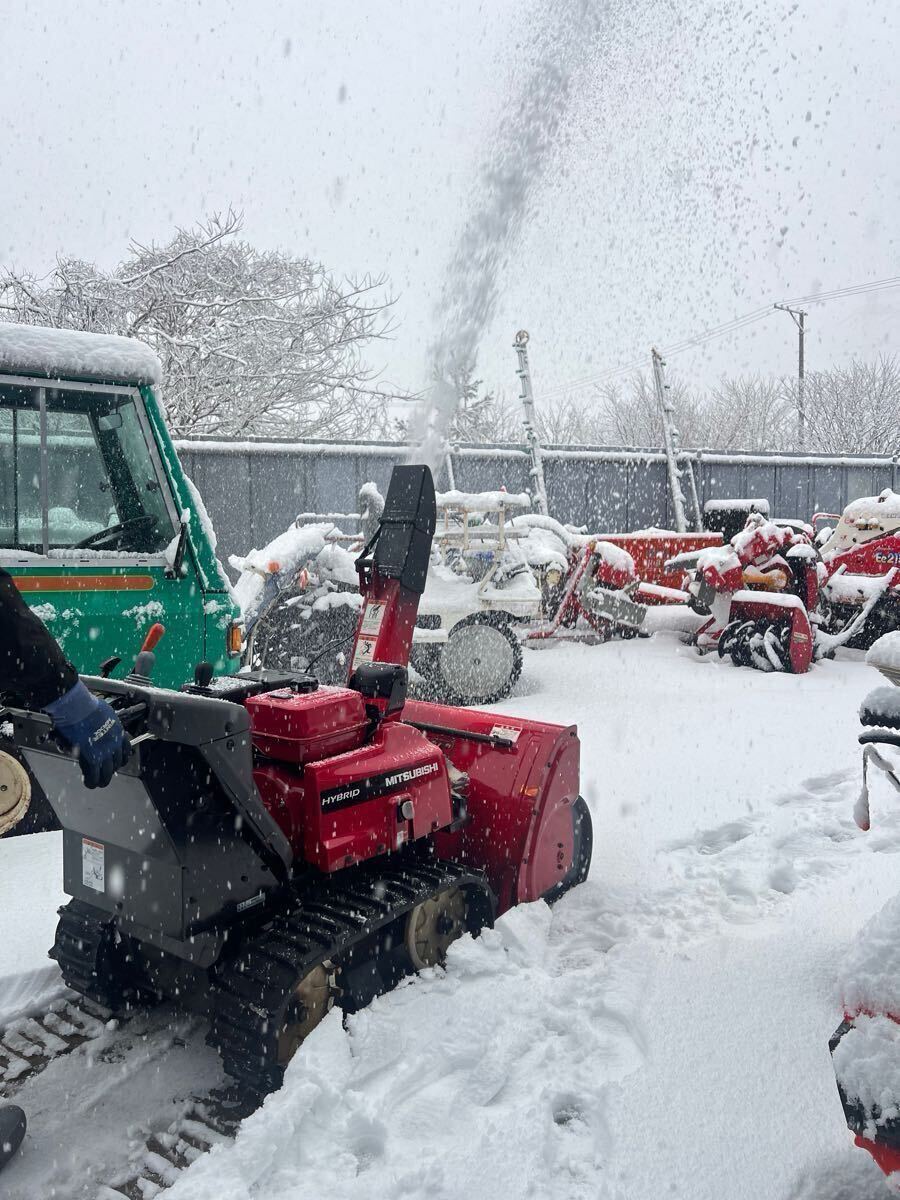 新潟発 三菱 除雪機 MMS1180i (ホンダ HSM1180i)ハイブリッド 11 新潟発 三菱 除雪機 MMS1180i (ホンダ HSM1180i)ハイブリッド 11