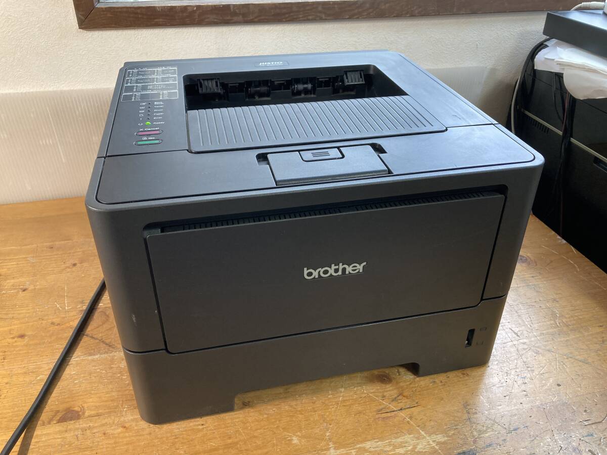 廃棄前最終出品 brother ブラザー A4 モノクロ レーザー プリンター HL-5450DN 122425y トナー付