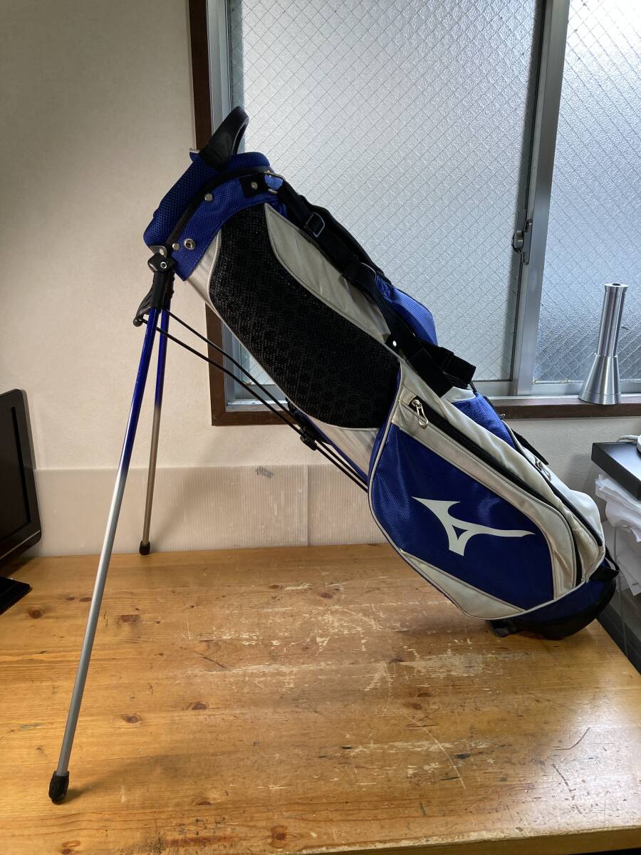 MIZUNO ミズノ スタンド式 軽量 キャディ ゴルフ バッグ 122415ym