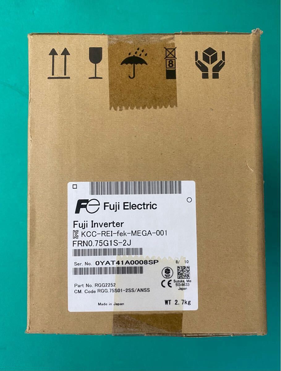 【未使用新品】富士電機インバーター FRN0.75G1S-2J