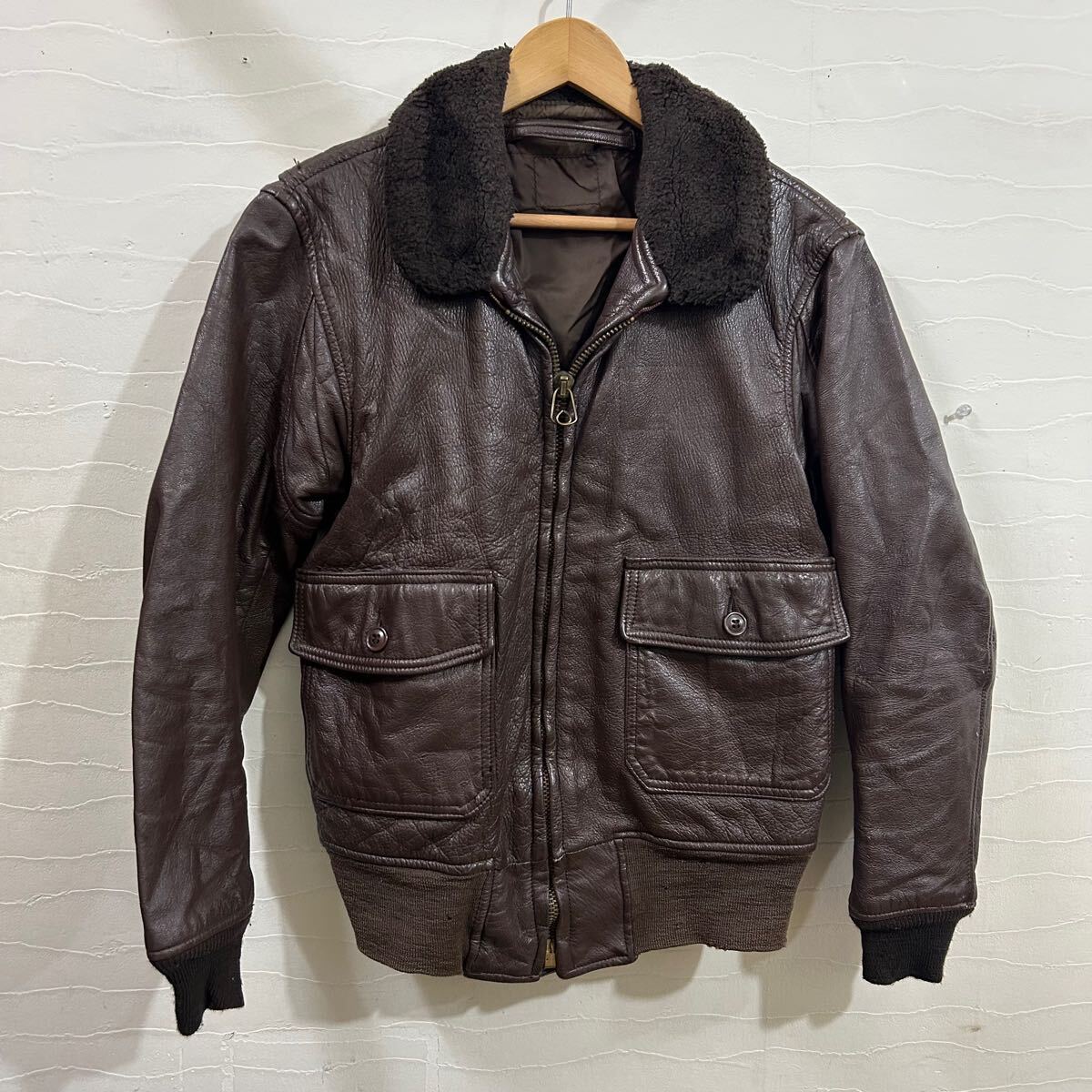 Vintage 70?80’s US Navy G-1 フライトジャケットS相當(dāng) フライトジャケット
