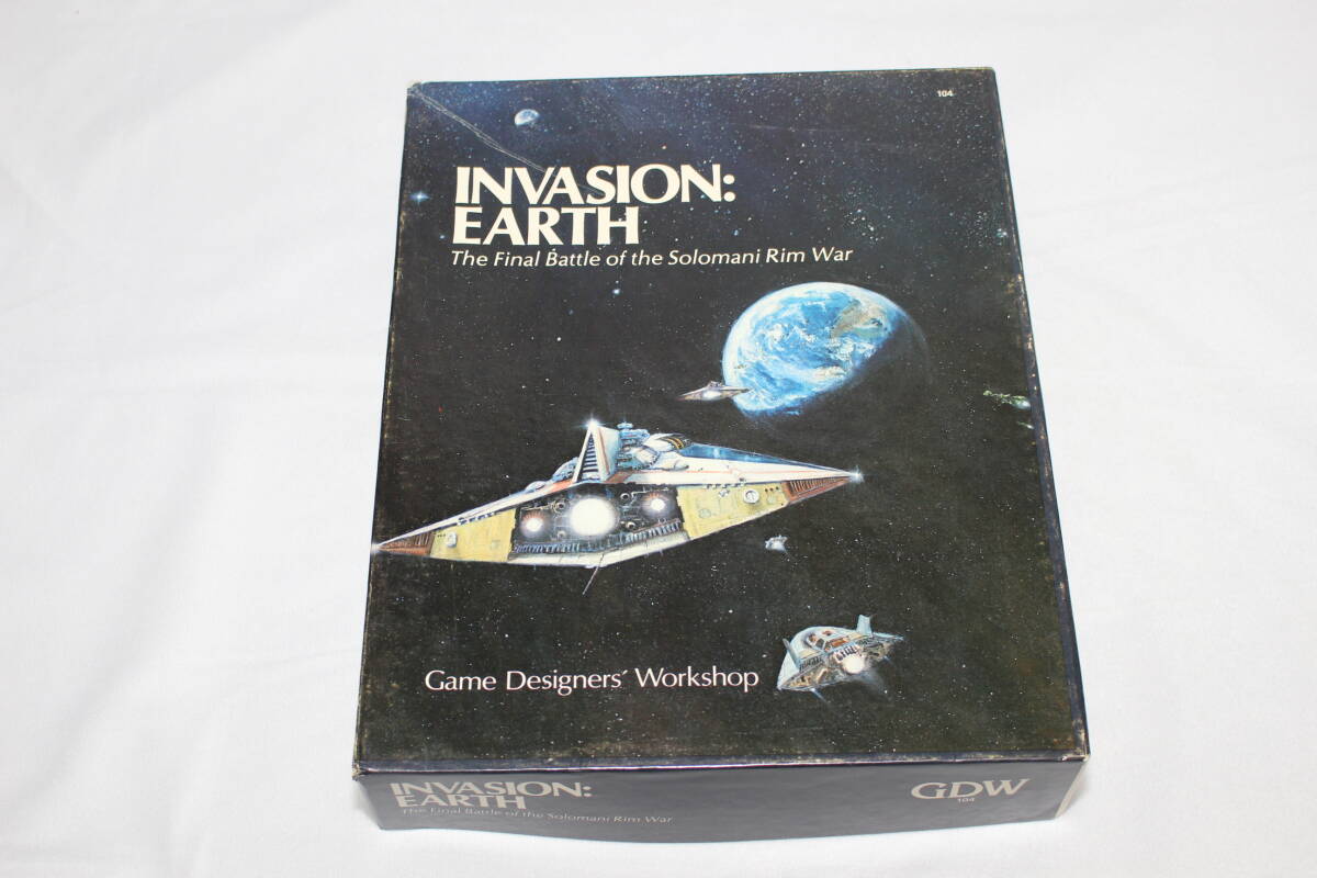 swg (GDW)INVASION EARTH 地球侵攻、日本語訳付、未使用 ゲーム swg (GDW)INVASION EARTH 地球侵攻、日本語訳付、未使用 ゲーム