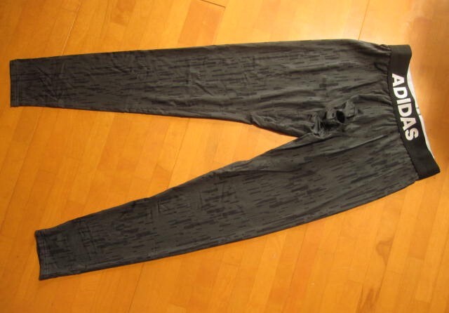 *送料無(wú)料*新品*アディダス*Ｌ*タイツ(前閉じ)*ブラック*吸汗速干*UVカット*黒*グンゼ*adidas*ステテコ?ズボン下*