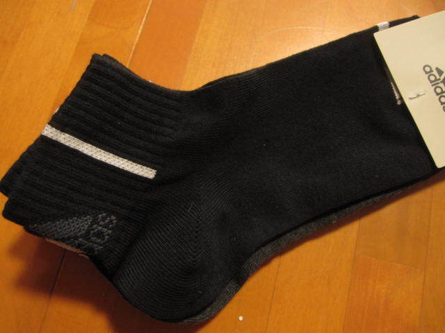 *送料無料*新品*アディダス*24-26㎝*ソックス3足×２*①*adidas*
