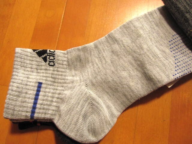 *送料無料*新品*アディダス*24-26㎝*ソックス3足×２*②*adidas*
