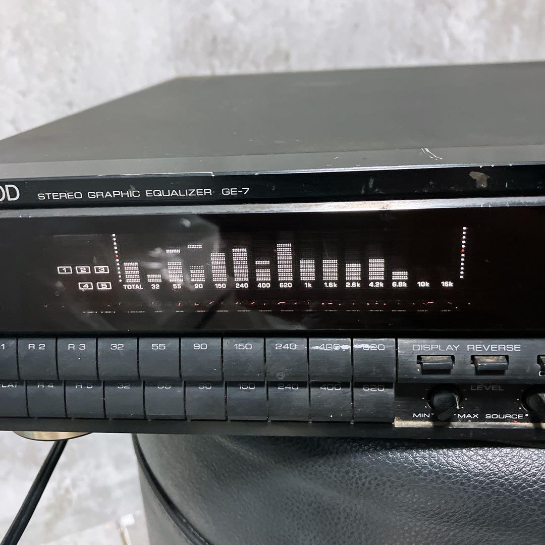 グラフィックイコライザー GE-7 KENWOOD/ケンウッド【グライコ グラフィックイコライザー GE-7 KENWOOD/ケンウッド【グライコ