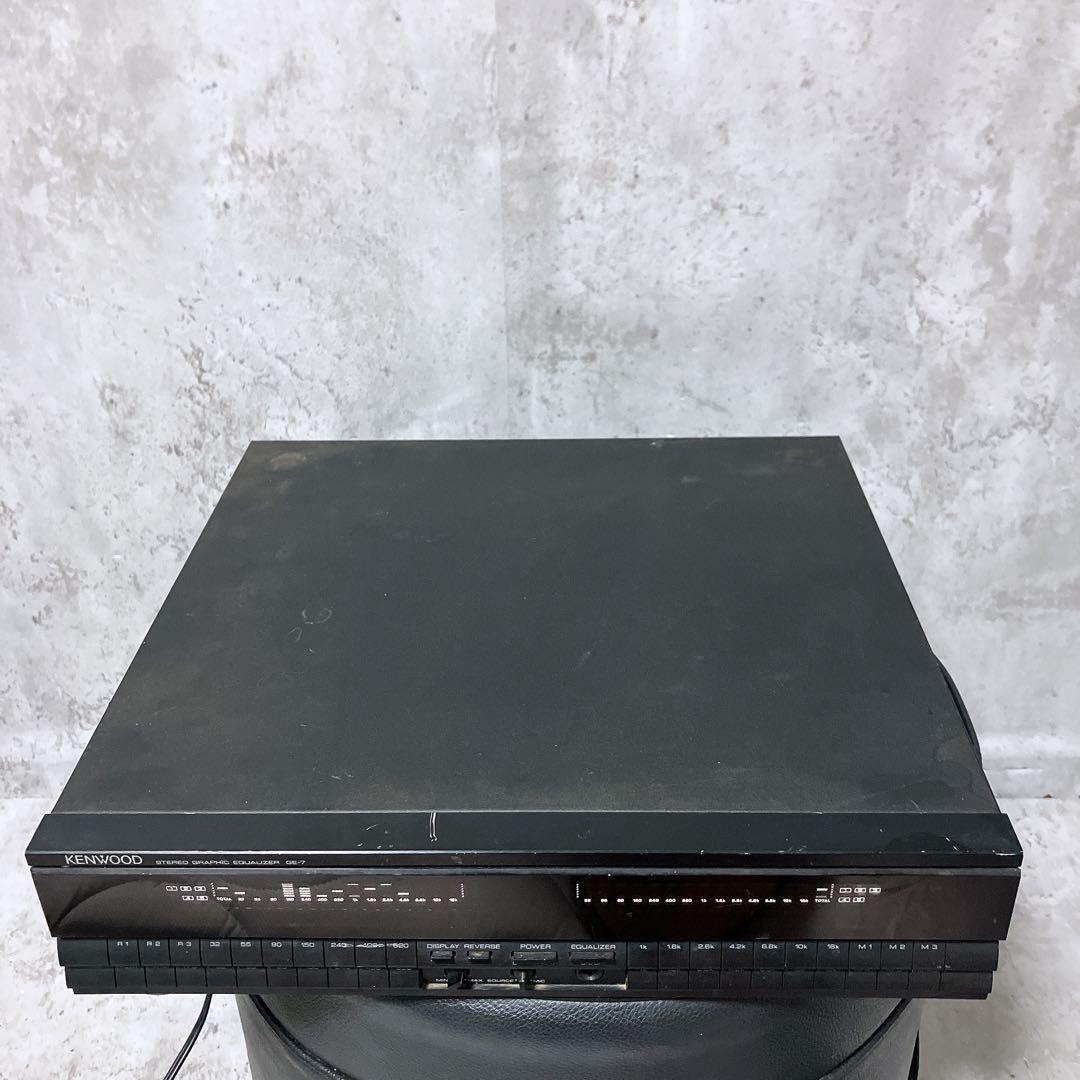 希少】KENWOOD グラフィックイコライザー GE-7 音出し良好 希少】KENWOOD グラフィックイコライザー GE-7 音出し良好