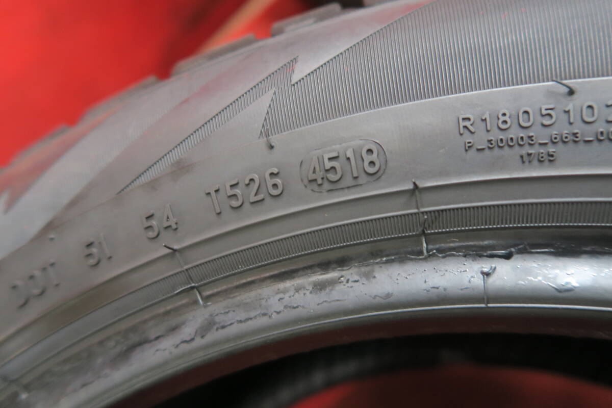 1AB663 * зимние шины 2 шт * 195/55R16 PIRELLI ICE ASIMMETRICO * шероховатость гора 
