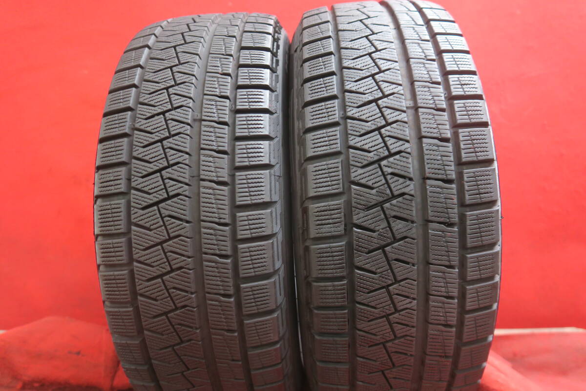 1AB663 * зимние шины 2 шт * 195/55R16 PIRELLI ICE ASIMMETRICO * шероховатость гора 
