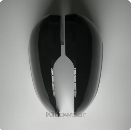 フォルクスワーゲン VW パサート B8 2016-2020 パールブラック サイドミラーカバー バックミラーカバー 左右セット_画像5