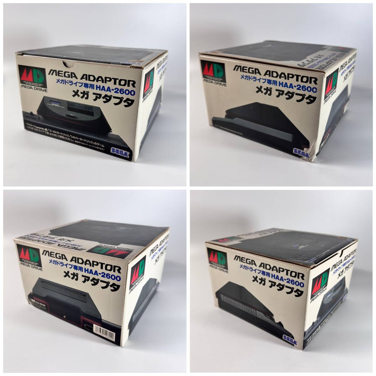 ネットオフ 送料得店  62002Q】未使用 取扱説明 元箱 HAA-2600 メガアダプタ セガ SEGA 本体、アクセサリー