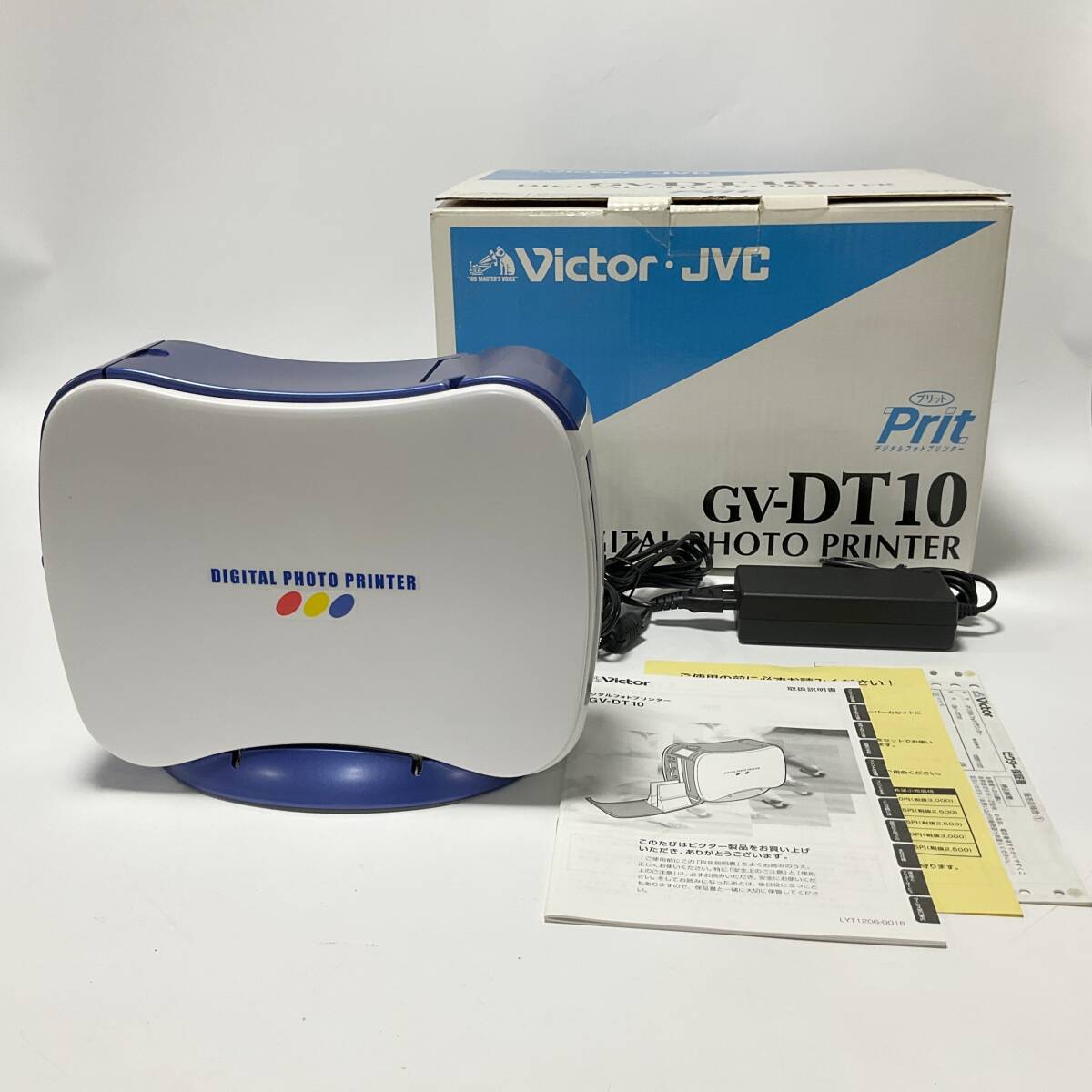 [60891T] цифровой фотопринтер -Victer-JVC GV-DT10plitoPrit оригинальная коробка * руководство пользователя есть электризация подтверждено 