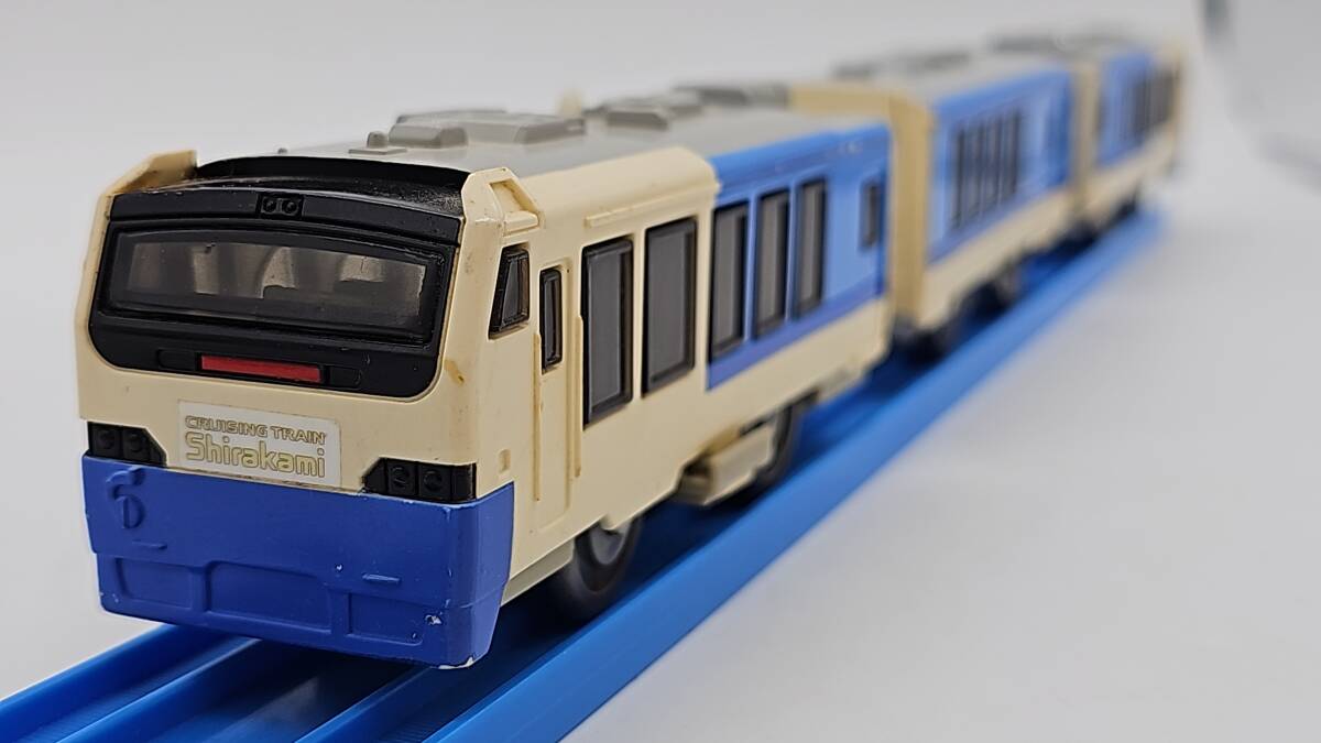 S7120f★ TOMY トミー プラレール JR東日本 リゾート しらかみ キハ48 3両編成 先頭車両 中間車両 後尾車両 動力車 電車 鉄道模型