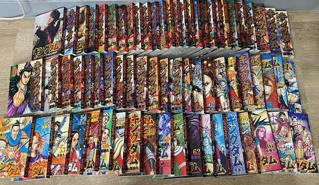 K4924◆ 【まとめ】キングダム 1～69巻 セット 集英社 原泰久 ヤンジャン ヤングジャンプ 漫画 青年コミック 一気読み 抜けなし