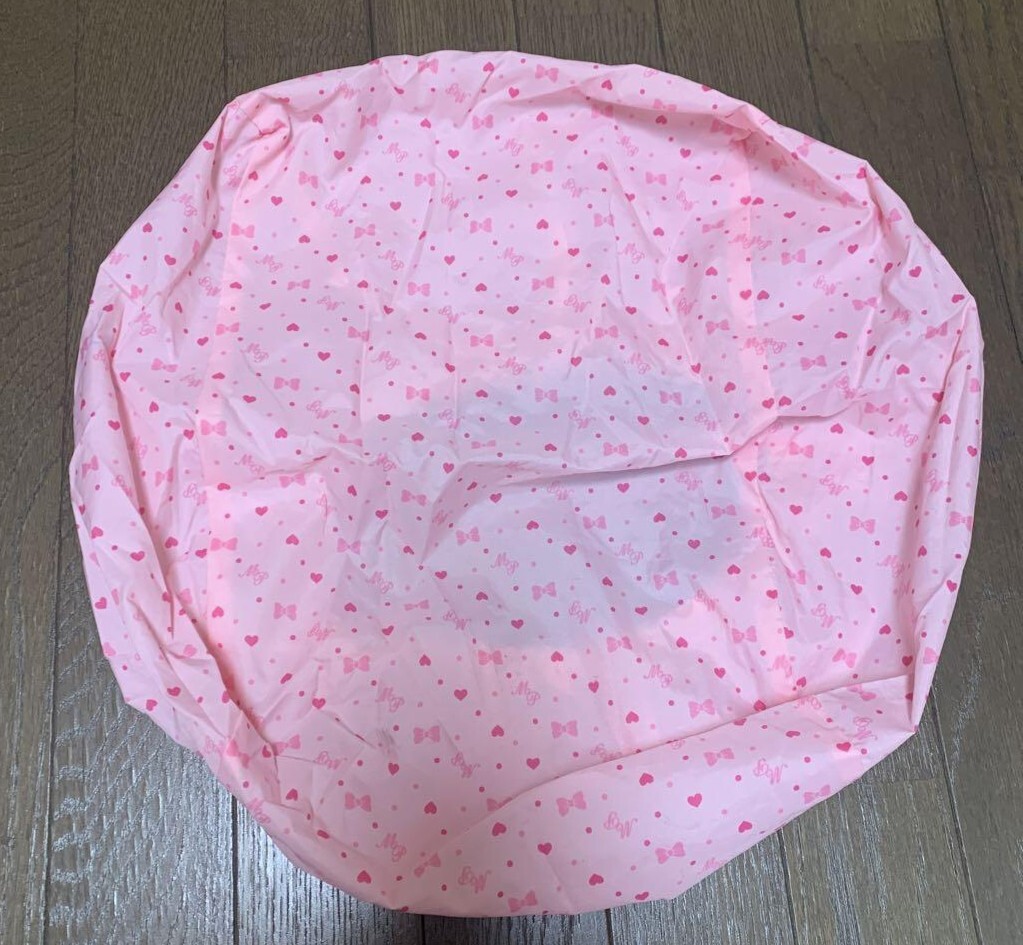 メゾピアノ ランドセル ルビーワイン ガーリーリボン A4フラット 百貨店限定モデル mezzo piano 未使用カバー付 定価86,000円_画像7