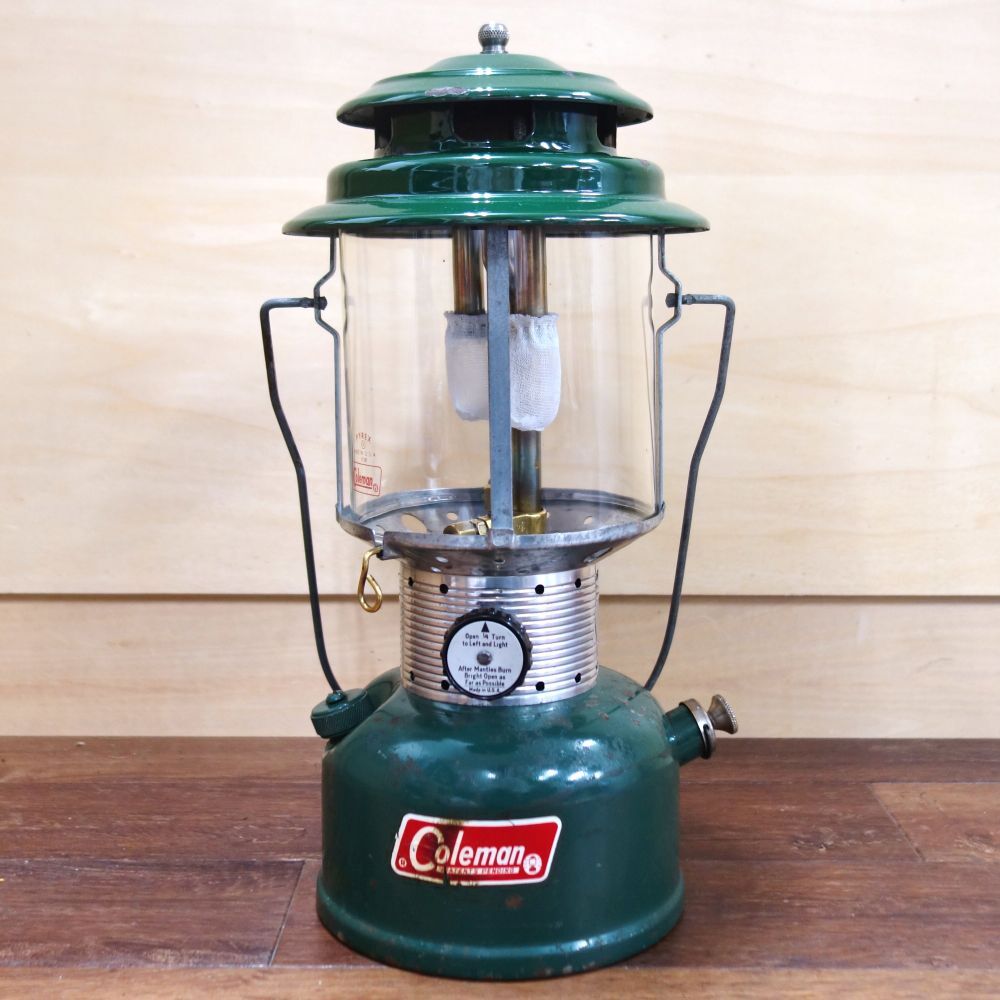 整備済み コールマン Coleman 220F ツーマントル ランタン 1970年 5月 ビンテージ ヴィンテージ キャンプ アウトドア cf11mr-rk26y07129