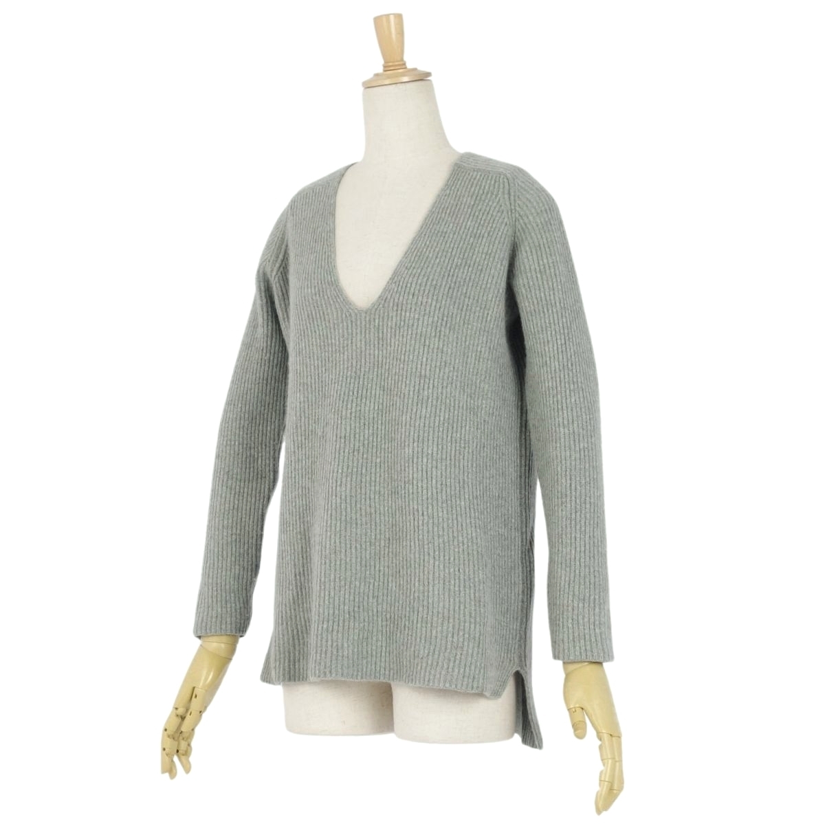 専用sizeM～相当☆美品☆エルメス HERMES カシミア×モヘア製長袖ニット エルメスのカシミヤニット