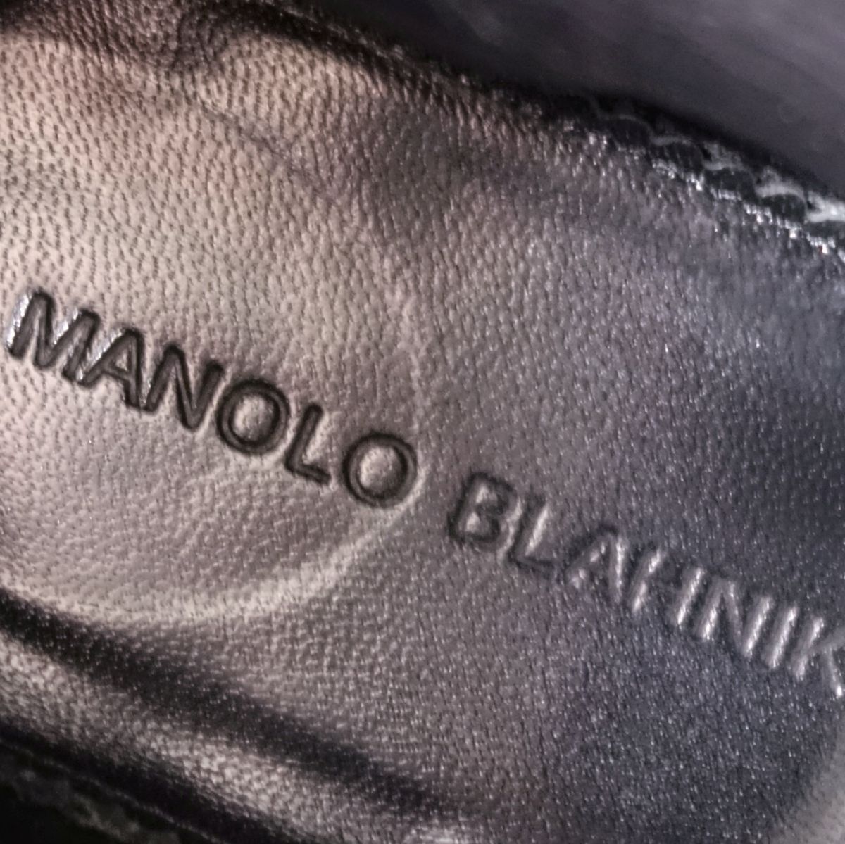 美品 マノロ?ブラニク Manolo Blahnik ブーツ ショートブーツ カーフレザー シューズ レディース 37(24cm) ブラック cf11dr-rm10f12330