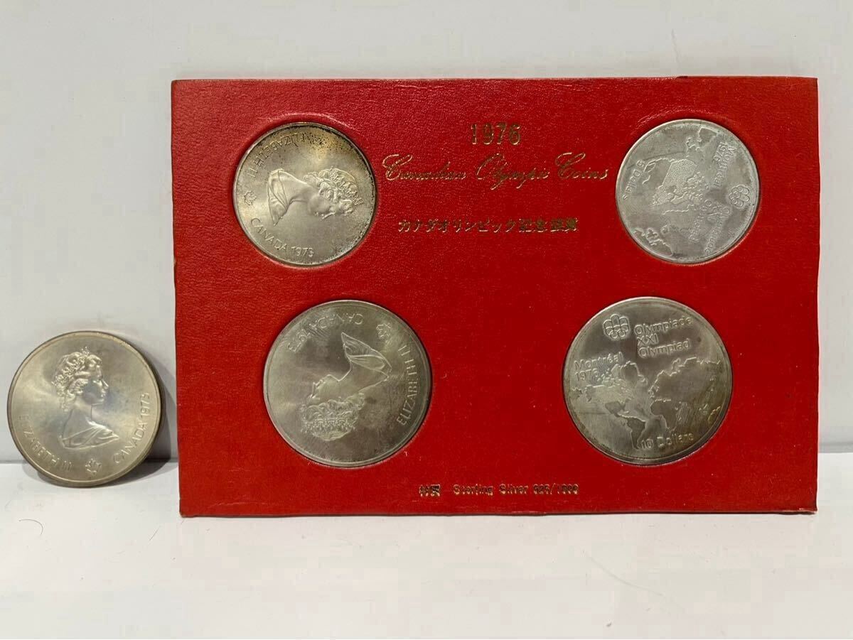 1976年 カナダ モントリオール オリンピック公式記念銀貨 5ドル 1976年 カナダ モントリオール オリンピック公式記念銀貨 5ドル