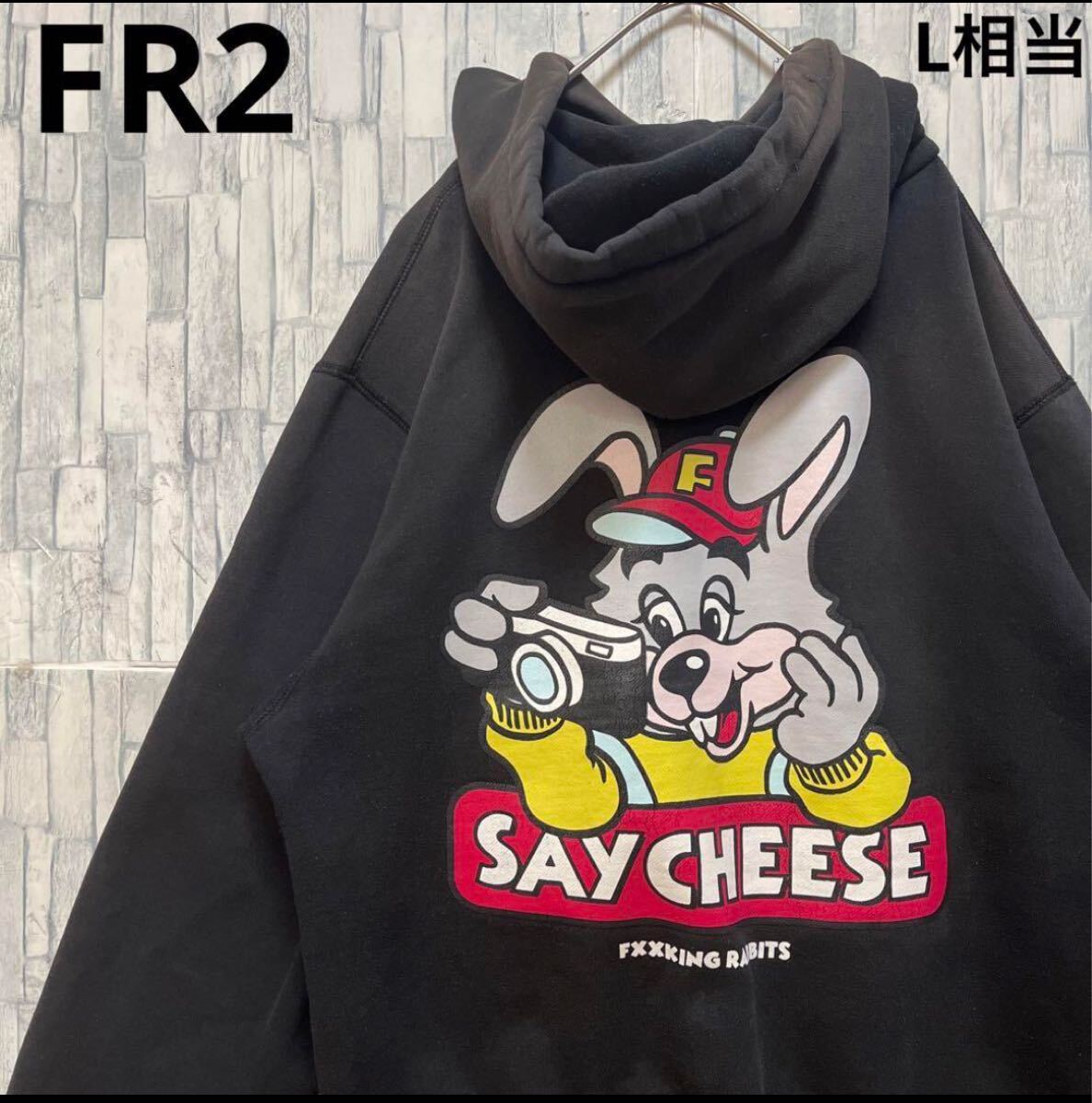 FR2 スウェット トレーナー FXXKING RABBITS 刺繍ロゴ Yahoo!オークション - FR2 エフアールツー パーカー スウェット