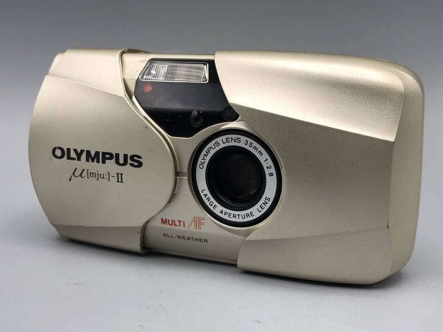 OLYMPUS μ[mju:]-II コンパクトカメラ■現状品