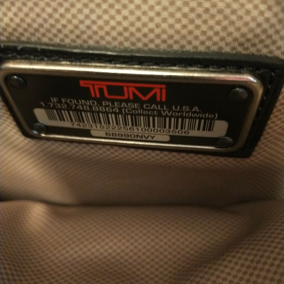 廃盤 TUMI トートバッグ ヨーク YORK MISSION
