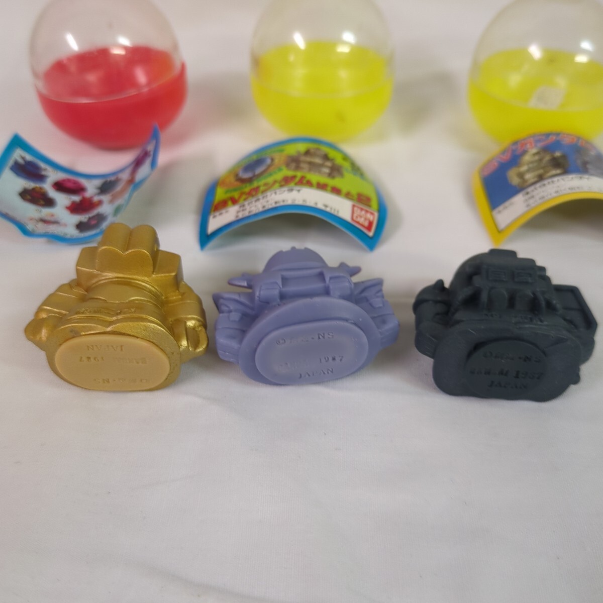 1289 希少 当時物 バンダイ ガチャ SV ガンダム 11個 ソフビ 指 1289 希少 当時物 バンダイ ガチャ SV ガンダム 11個 ソフビ 指
