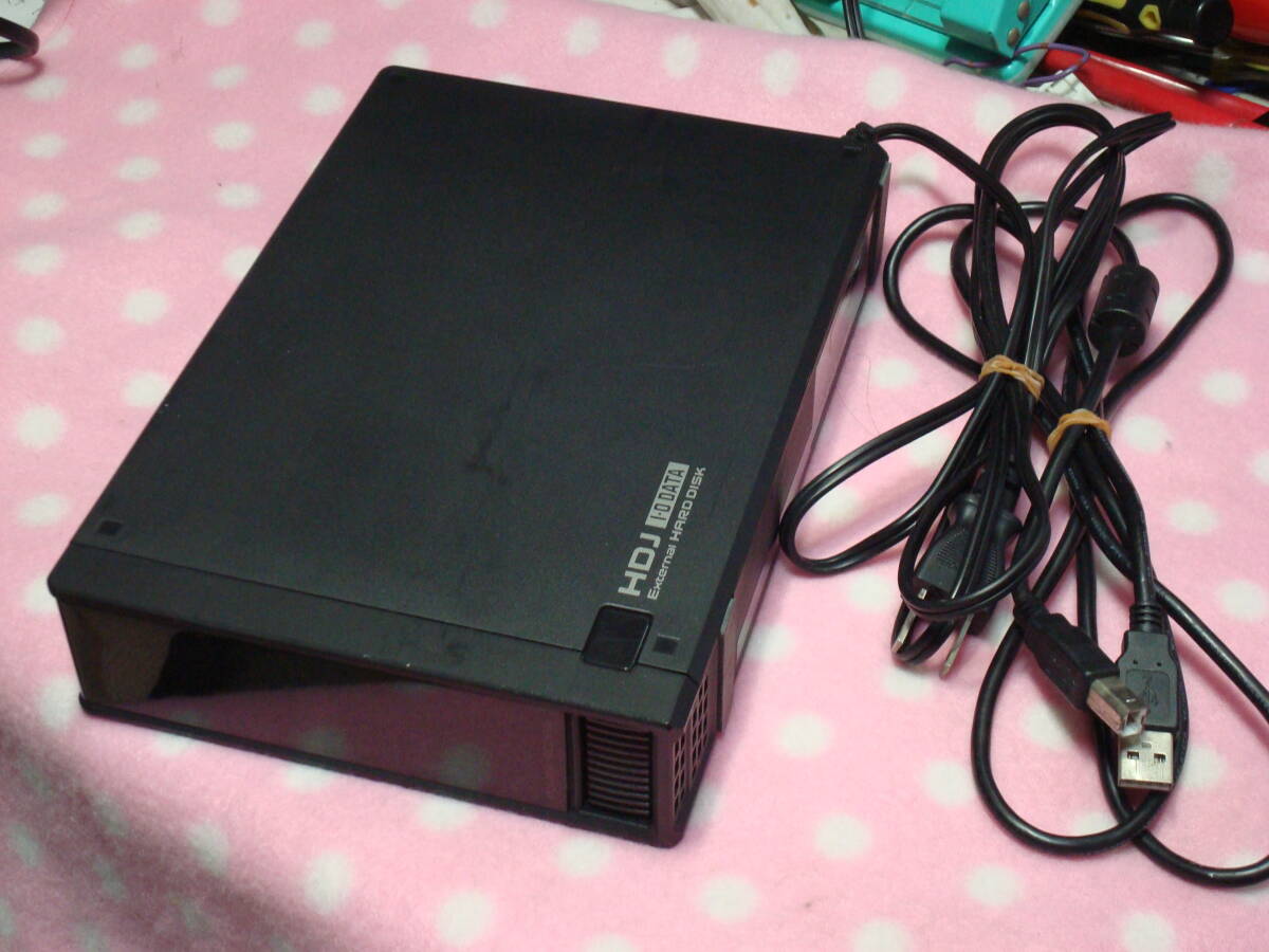 I/O DATA ビクター 三洋 ソニー PS3 MAC等対応するUSB2.0接続 2TB HDD ドライブHDE-U2.0J 美品_画像2