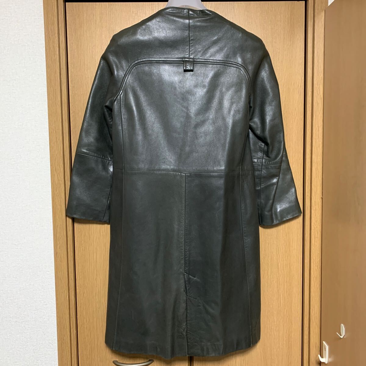 hussein chalayan レザー ロングコート hussein chalayan レザー ロングコート