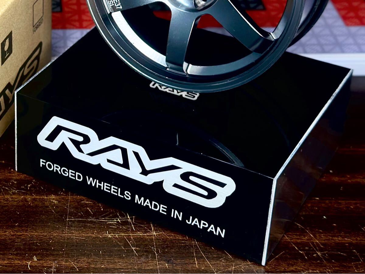 1/5 アルミホイール模型用　展示台座