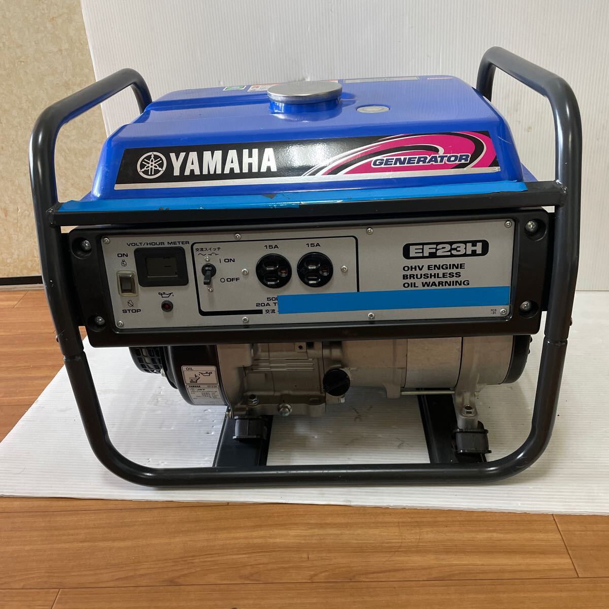 YAMAHA ヤマハ EF23H エンジン発電機 ガソリン 中古 - 発動機 YAMAHA ヤマハ EF23H エンジン発電機 ガソリン 中古 - 発動機