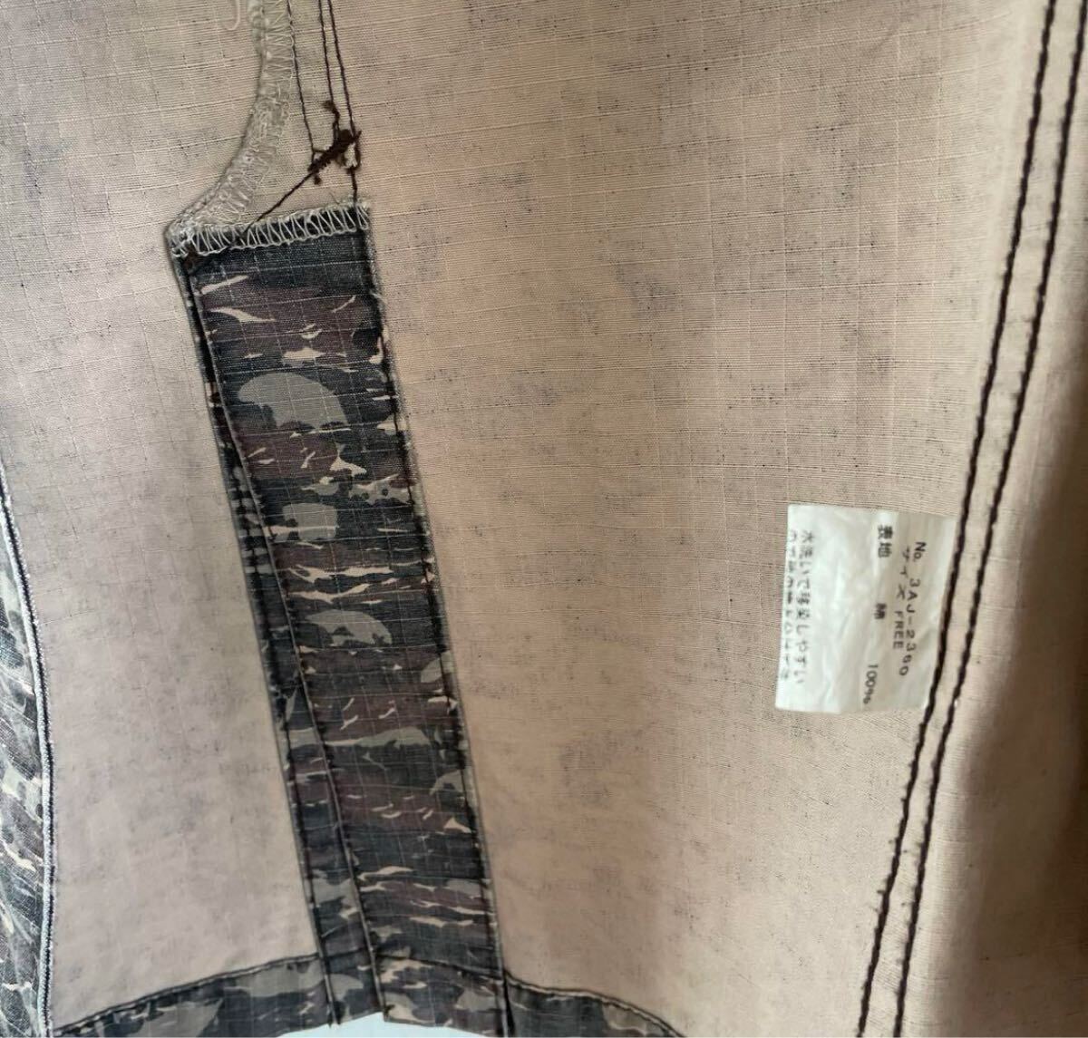 ヒステリックス ドクロ カモフラ 迷彩スカル ヒステリックグラマー ブルゾン ジャケット jacket_画像9