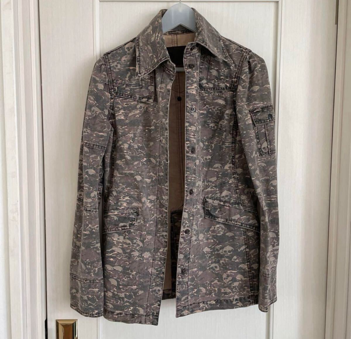 ヒステリックス ドクロ カモフラ 迷彩スカル ヒステリックグラマー ブルゾン ジャケット jacket_画像7