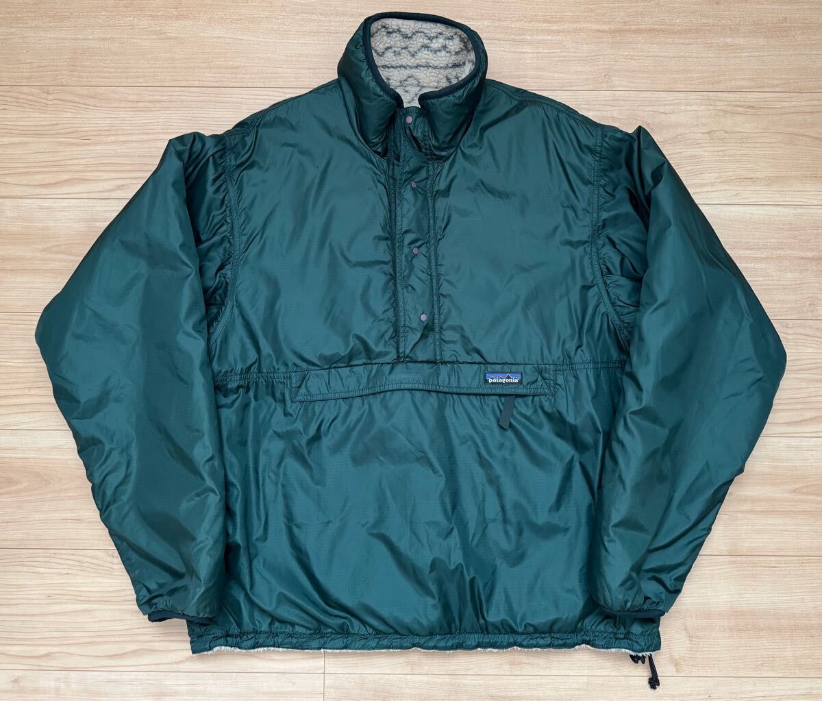 90s USA製 patagoniaパタゴニア グリセード リバーシブル プル 90s USA製 patagoniaパタゴニア グリセード リバーシブル プル