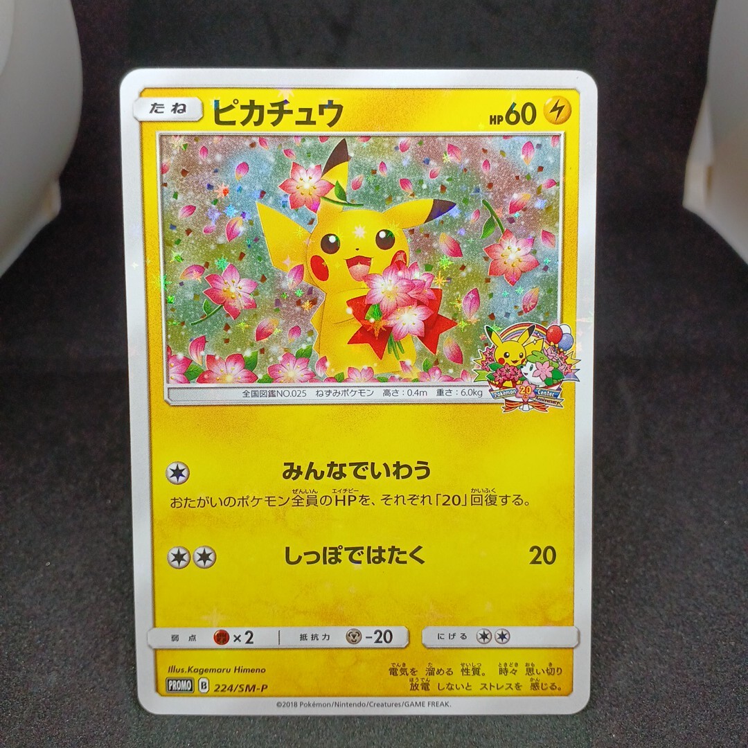 【大量出品中 正規品】 ポケモンカード　ピカチュウ　みんなでいわう　プロモ　224/SM-P　他SRなどまとめて処分中　Buyee　OK 歓迎　C