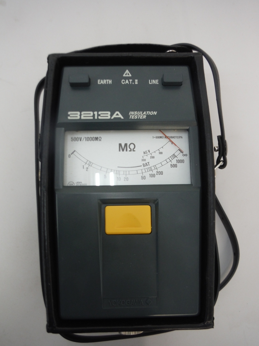 ●○　YOKOGAWA　横河計測　電池式絶縁抵抗計　321344(2131Aシリーズ)　美品　中古　鳥取県　引取歓迎