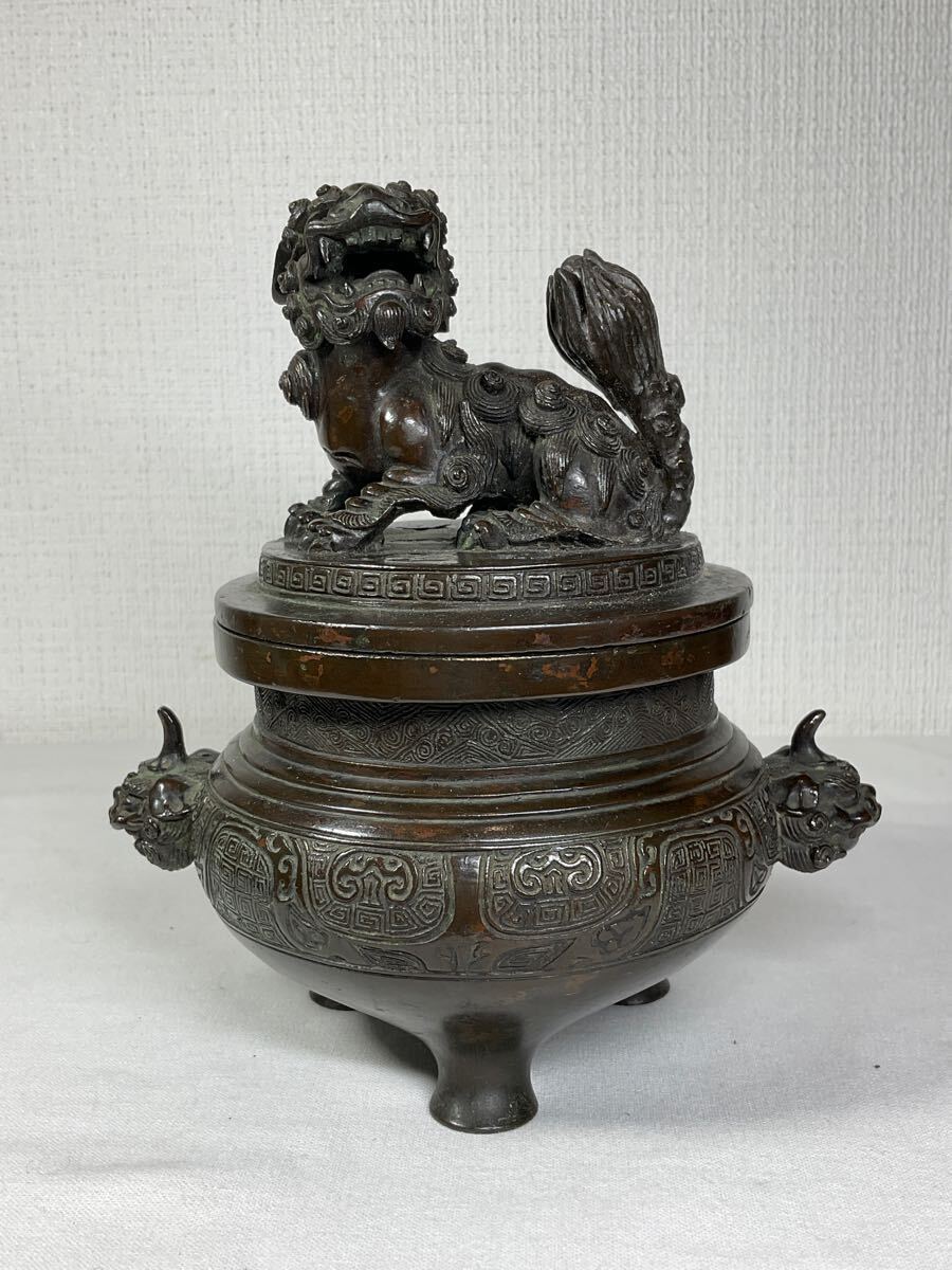 宏】F377 名工 【川口古竜 作】 三足 茄子 香炉 G☆h|東洋彫刻 宏】F377 名工 【川口古竜 作】 三足 茄子 香炉 G☆h|東洋彫刻