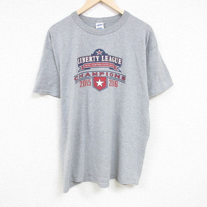 【30%OFF】XL/古着 ラッセル 半袖 Tシャツ メンズ スイミング ダイビング 大きいサイズ クルーネック グレー 霜降り 24may08 中古 3OF