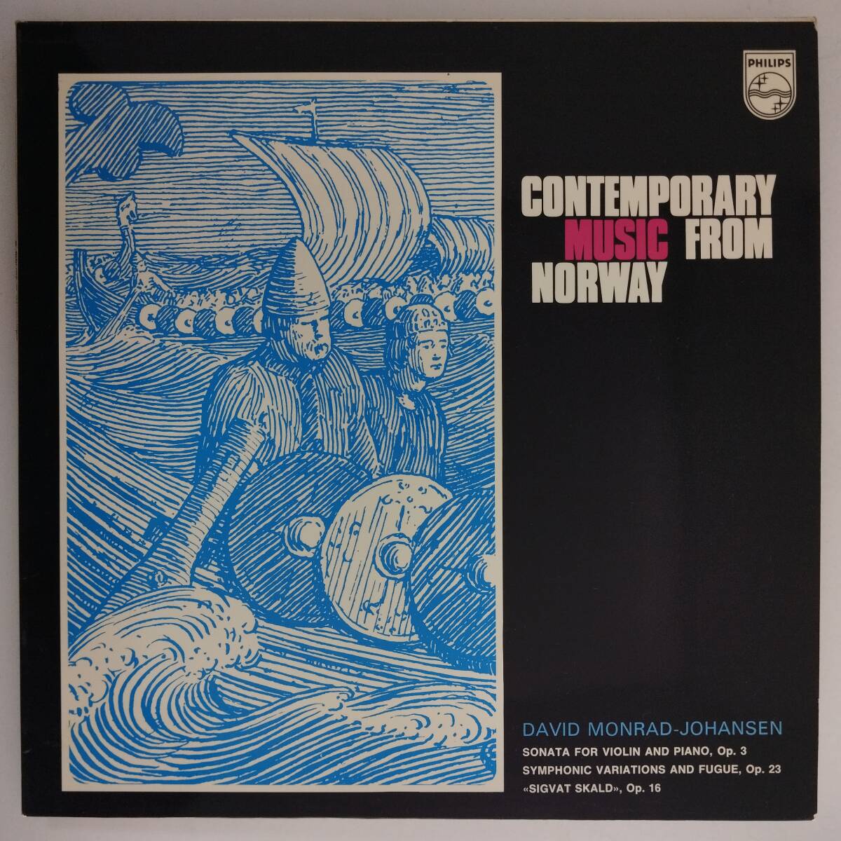 良盤屋◆LP◆【ノルウェー 輸入盤】カルステン・アンデルセン:指揮☆ダーヴィド・ヨハンセン:交響的変奏曲とフーガ/他☆希少盤◆C12144