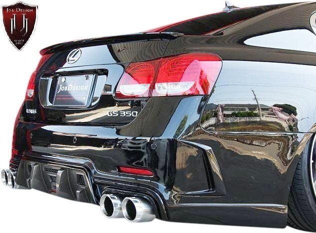 【M's】 レクサス GS GS350 GRS191 后期 (2007.10-2012.1) JOB DESIGN 10th Anniversary Model リアウイング ジョブデザイン カスタム 部品