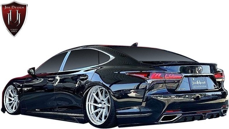 【M's】 レクサス 50系 LS LS500 Fスポーツ 后期 (2020y-) JOB DESIGN サイドアンダースポイラー 左右 ジョブデザイン 新型 エアロ パーツ