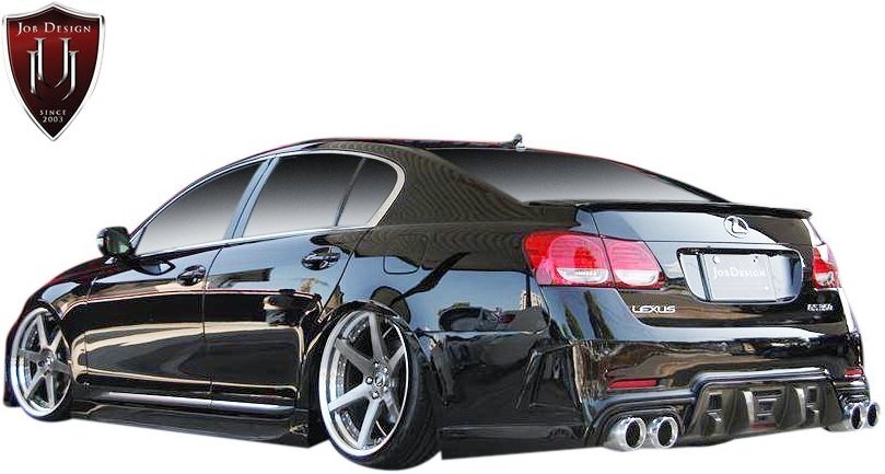 [M\'s] Lexus GS GS350 GRS191 latter term (2007.10-2012.1) JOB DESIGN 10th Anniversary Model full aero full kit 4 point job design 