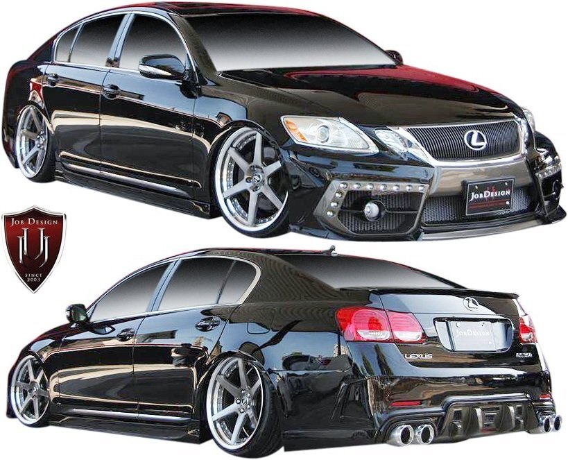 【M's】 レクサス GS GS350 GRS191 后期 (2007.10-2012.1) JOB DESIGN 10th Anniversary Model リアウイング ジョブデザイン カスタム 部品