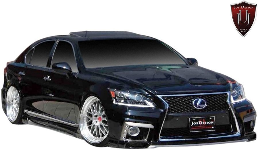 【M's】 レクサス 40系 LS 40LS LS460 Fスポーツ 后期 (2013-2017) JOB DESIGN ショート用 サイドステップ 左右 ジョブデザイン JOBDESIGN
