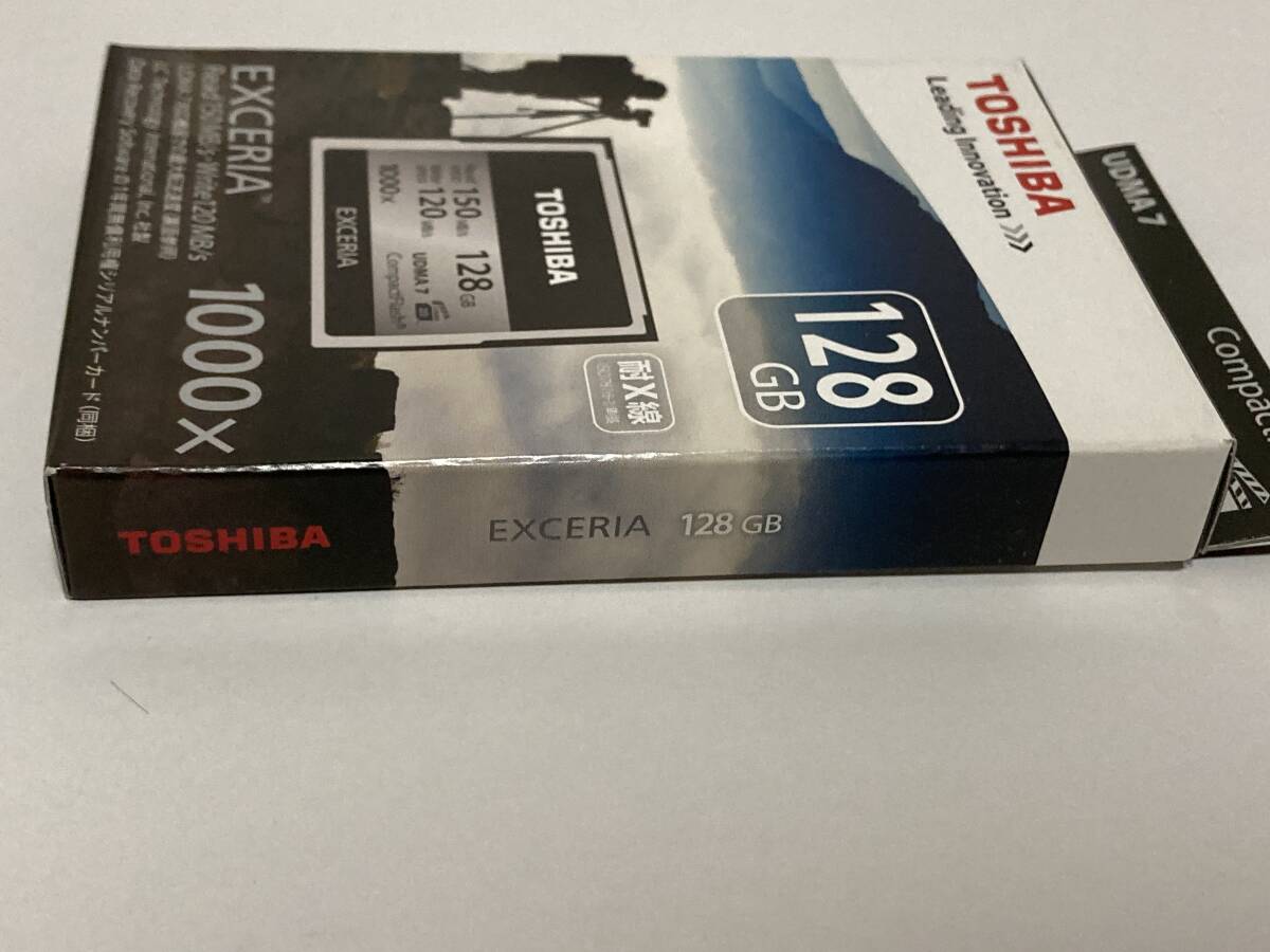  unopened TOSIBA CompactFlash card 128GB EXCERIA CF-EZ128 b