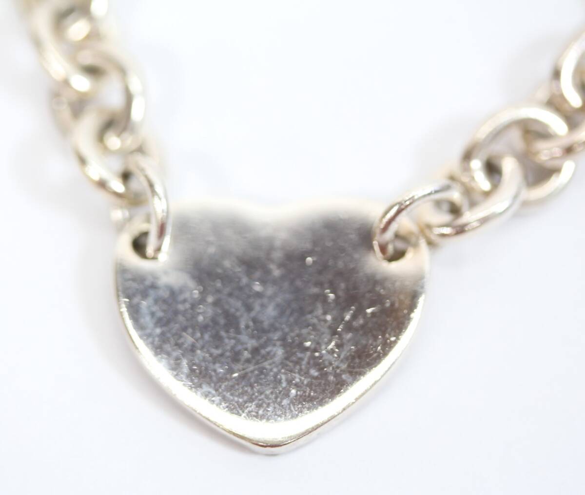 Y6577#◆中古品◆TIFFANY&Co. ティファニー リターントゥ ハート タグ チェーンブレス 925SV