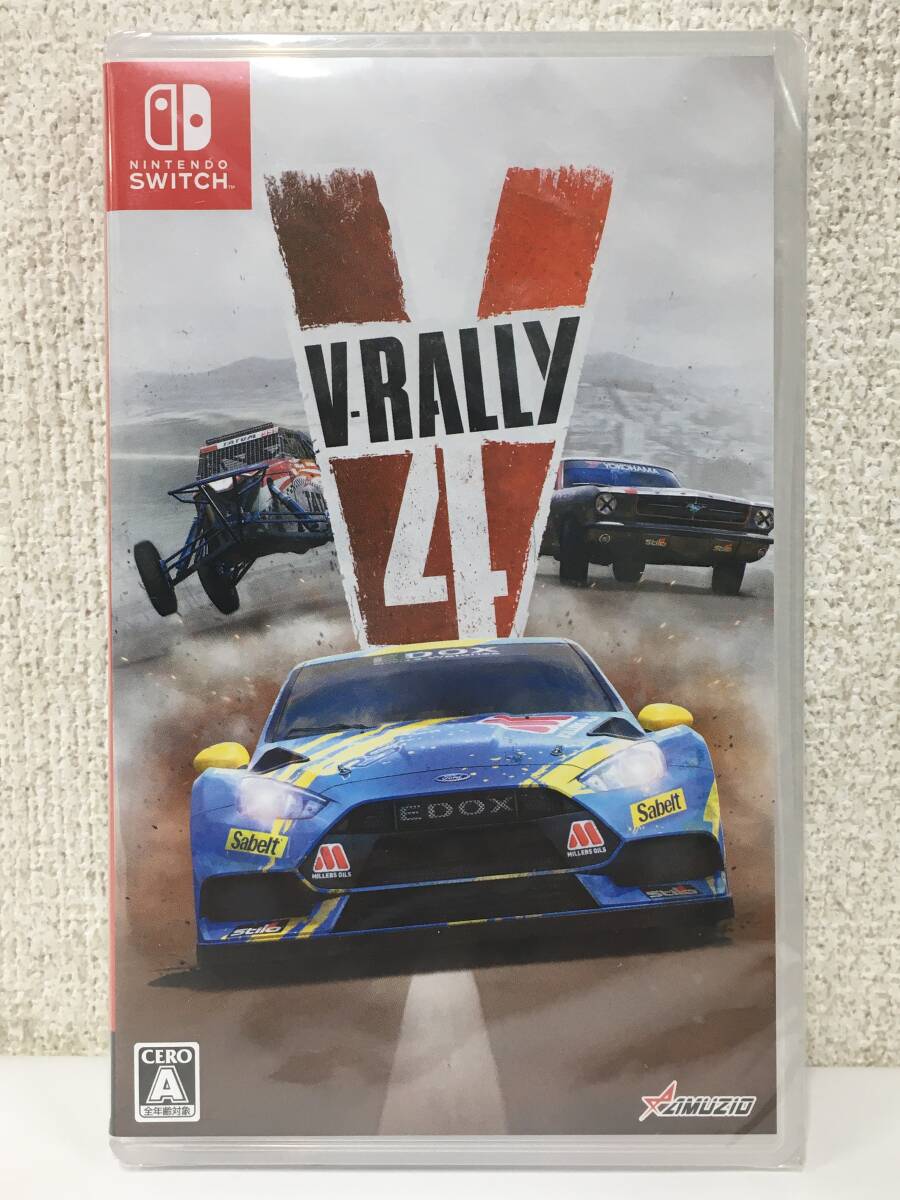 ●○カ020 未開封 NINTENDO SWITCH ニンテンドー スイッチ ソフト V-RALLY4 Vラリー4○●